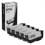 LD Products LD Remanufactured Ink Cartridge Replacement for Epson 277XL T277XL120 High Yield (Black, 5-Pack)