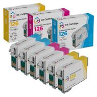 LD Products LD Remanufactured Ink Cartridge Replacement for Epson 126 (2 Cyan, 2 Magenta, 2 Yellow, 6-Pack)