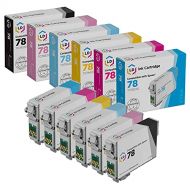 LD Products LD Remanufactured Ink Cartridge Replacement for Epson 78 (Black, Cyan, Magenta, Yellow, Light Cyan, Light Magenta, 6-Pack)