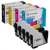 LD Products LD Remanufactured Ink Cartridge Replacements for Epson 288XL High Yield (2 Black, 1 Cyan, 1 Magenta, 1 Yellow, 5-Pack)