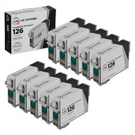 LD Products LD Remanufactured Ink Cartridge Replacement for Epson 126 T126120 (Black, 10-Pack)