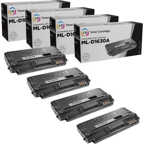  LD Products LD Compatible Toner Cartridge Replacement for Samsung ML-D1630A (Black, 4-Pack)