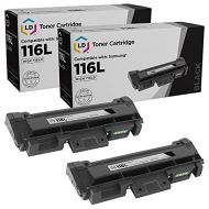 LD Products LD Compatible Toner Cartridge Replacement for Samsung MLT-D116L High Yield (Black, 2-Pack)