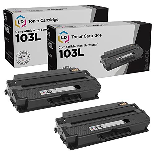  LD Products LD Compatible Toner Cartridge Replacement for Samsung MLT-D103L High Yield (Black, 2-Pack)