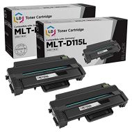 LD Products LD Compatible Toner Cartridge Replacement for Samsung MLT-D115L (Black, 2-Pack)