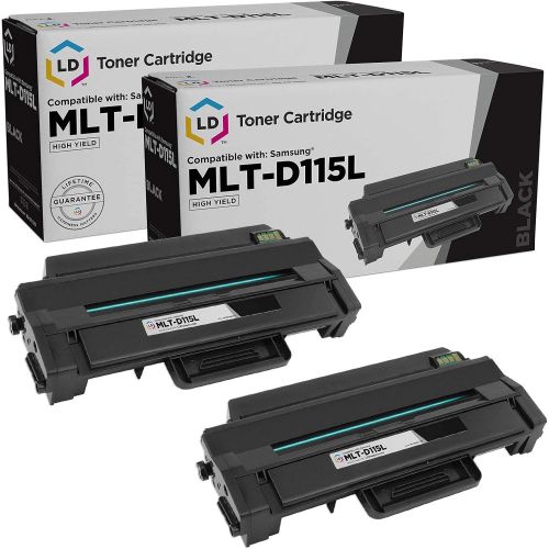  LD Products LD Compatible Toner Cartridge Replacement for Samsung MLT-D115L (Black, 2-Pack)