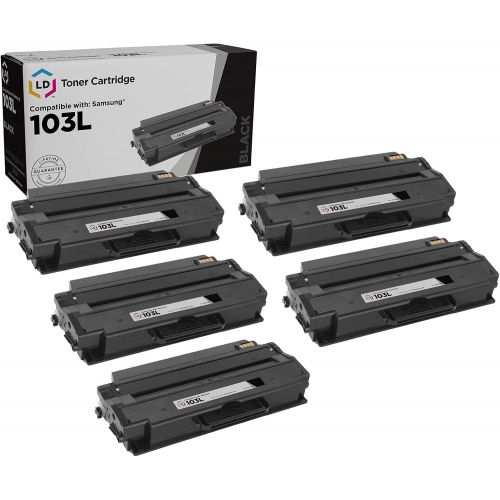  LD Products LD Compatible Toner Cartridge Replacement for Samsung MLT-D103L High Yield (Black, 5-Pack)