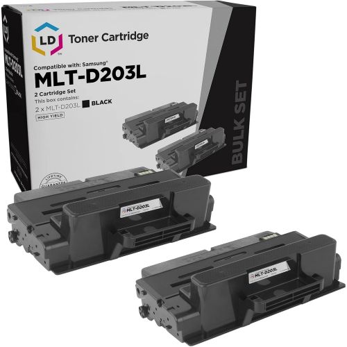  LD Products LD Compatible Toner Cartridge Replacement for Samsung MLT-D203L High Yield (Black, 2-Pack)
