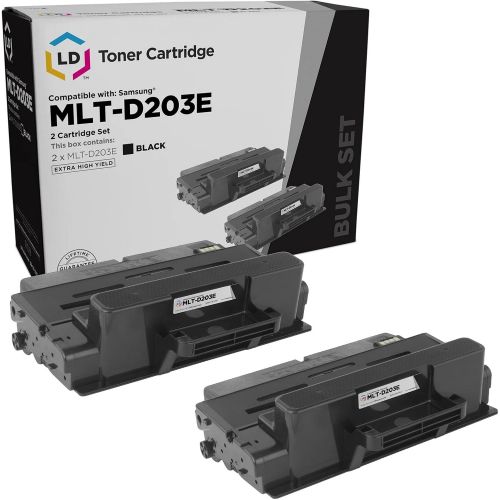  LD Products LD Compatible Toner Cartridge Replacement for Samsung MLT-D203E Extra High Yield (Black, 2-Pack)