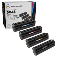 LD Products LD Compatible Toner Cartridge Replacement for Samsung CLT-504S Series (Black, Cyan, Magenta, Yellow, 4-Pack)