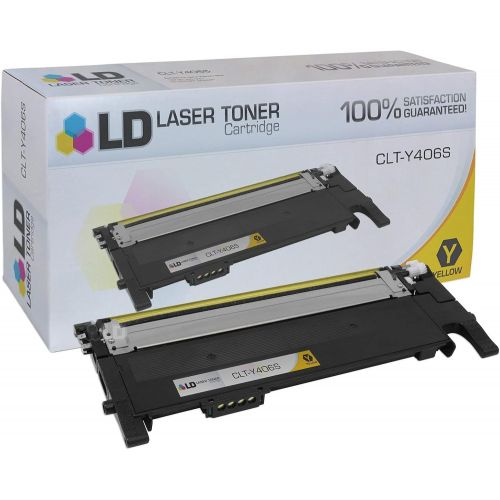  LD Products LD Compatible Toner Cartridge Replacement for Samsung CLT-Y406S (Yellow)