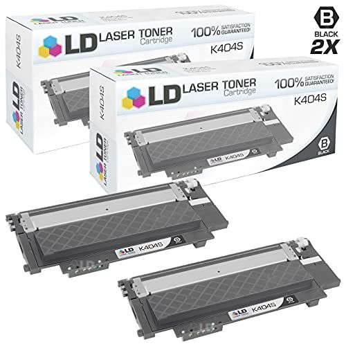  LD Products LD Compatible Toner Cartridge Replacement for Samsung K404S CLT-K404S (Black, 2-Pack)