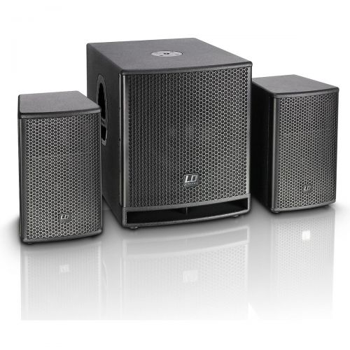  LD Systems},description:The new LD Systems DAVE 12 G3 is the perfect active PA system for high-powered live gigs, multimedia presentations, and permanent installations in bars and