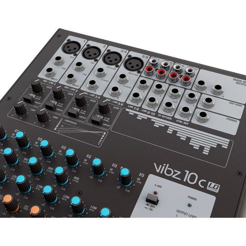  LD Systems VIBZ 10C 10-Channel Mixing Console with Compressor