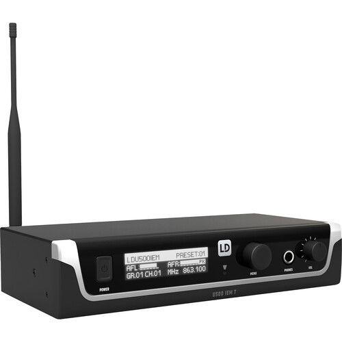  LD Systems U505.1 IEM Wireless Stereo In-Ear Monitoring System (514 to 542 MHz)