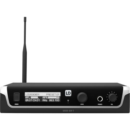  LD Systems U505.1 IEM Wireless Stereo In-Ear Monitoring System (514 to 542 MHz)