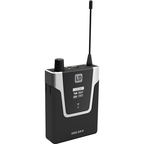  LD Systems U505.1 IEM Wireless Stereo In-Ear Monitoring System (514 to 542 MHz)