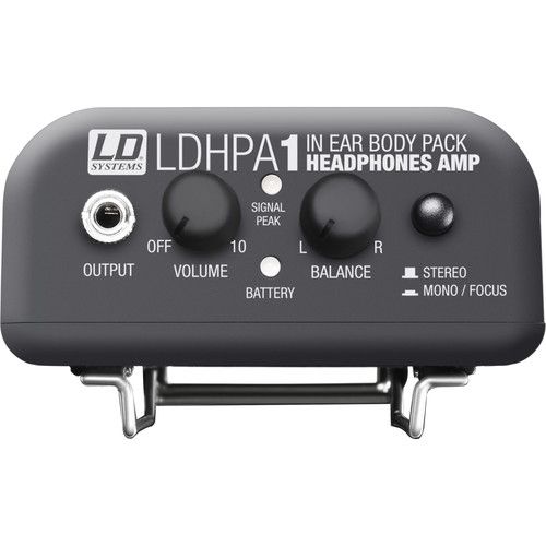 LD Systems HPA 1 Headphone and In-Ear Monitor (IEM) Amplifier