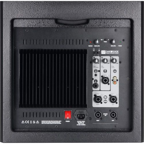  LD Systems DAVE 8 ROADIE 2.1 Portable 1400W PA System with 3-Channel Mixer