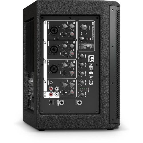  LD Systems MIX 6 A G3 Active 2-Way Loudspeaker with Integrated 4-Channel Mixer