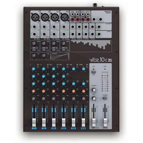  [아마존베스트]LD Systems Vibz 10 C - 10 Channel Mixer