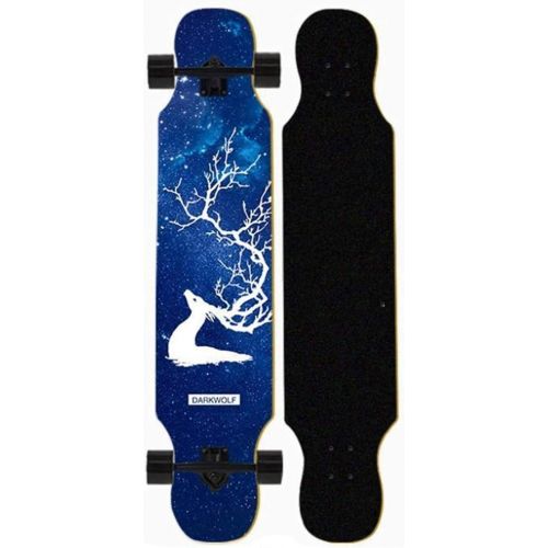  LDGGG Skateboards Complete Skateboards Freestyle 42-inch Vertical Longboard Skateboard Cruiser (Painted 26)