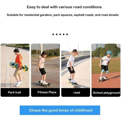  LDGGG Skateboards Complete Skateboard Youth Professional Double Tilt Skateboard Children Four-Wheeled Street Skateboard Slam Dunk 12