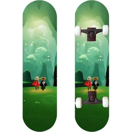  LDGGG Skateboards 31-inch Beginner Skateboard Adult Skateboard Complete Skateboards Meet Beautiful 45