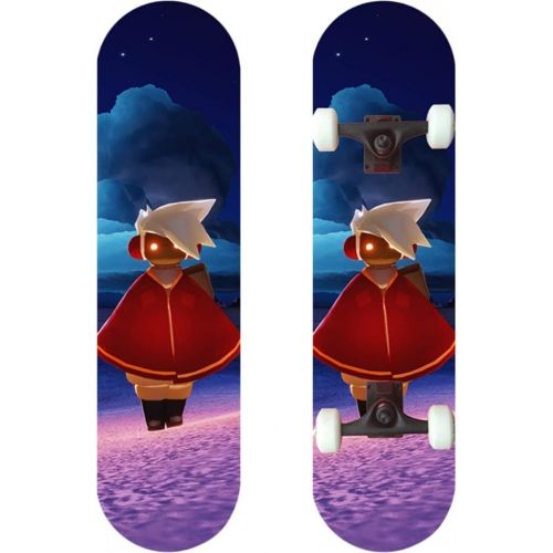  LDGGG Skateboards 31-inch Beginner Skateboard Adult Skateboard Complete Skateboards Meet Beautiful 38