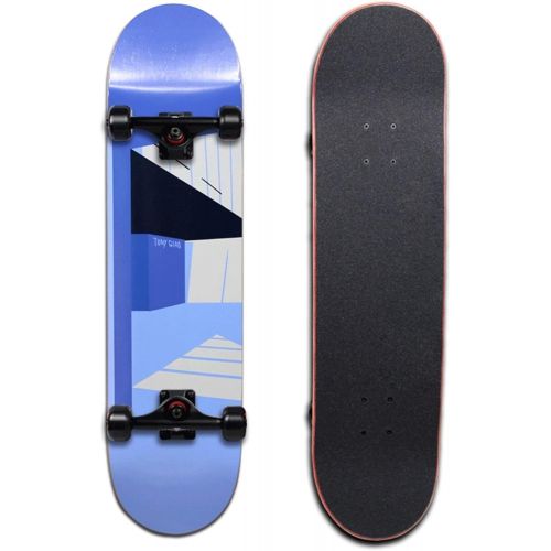  LDGGG Skateboards Complete Skateboard 31 Inch Cruiser Skateboard Beginner Boys and Girls Maple Wood Skateboard (Gallery)