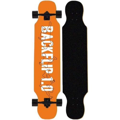  LDGGG Skateboards Complete Skateboard 42 Inches, Seven-Layer Maple Wood Long Skateboard Adult Beginner Boys and Girls Brush Street Skateboard Outdoor Product 44