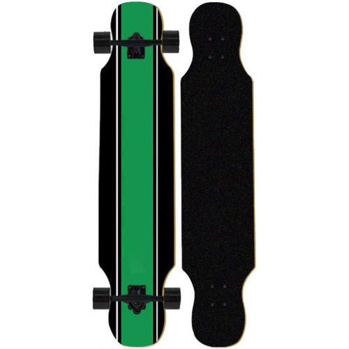  LDGGG Skateboards Complete Skateboard 42 Inches, Seven-Layer Maple Wood Long Skateboard Adult Beginner Boys and Girls Brush Street Skateboard Outdoor Product 17
