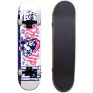 LDGGG Skateboards Complete Skateboard 31 Inch Cruiser Skateboard Beginner Boys and Girls Maple Wood Skateboard (Rising Bear)