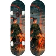 LDGGG Skateboards Complete Skateboard 31 Inches Beginner Professional Four-Wheel Short Board Toy Skateboard (Anime Slayer 37)
