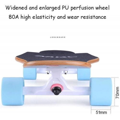  LDGGG Skateboards Complete Skateboard 43 Inches Long Skateboard Adult Beginner Boys and Girls Brush Street Skateboard Pf2056