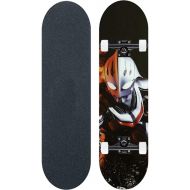 LDGGG Skateboards Complete Skateboard 31 Inches Beginner Skateboarding Adult Skateboard Cosmic Man 17