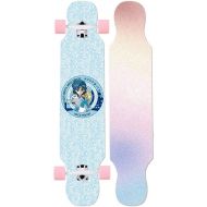 LDGGG Skateboard Complete Skateboard 42-inch Seven-Layer Maple Wood Long Skateboard Beginner Adult Skateboard（Athletic Girl 37）