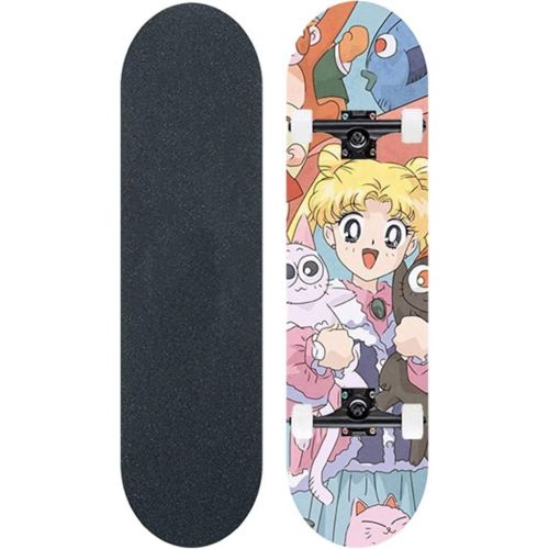  LDGGG Skateboards Complete Skateboard Beginner Skateboarding Adult Skateboard Girl Warrior 31