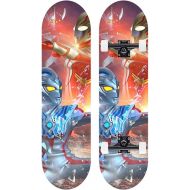 LDGGG Skateboards Complete Skateboard 31 Inches Beginner Skateboarding Adult Skateboard Cosmic Man 12