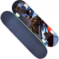 LDGGG Skateboards Complete Skateboard 31 Inch Beginner Children Adult Four Wheel Skateboard (Iron Man 6)