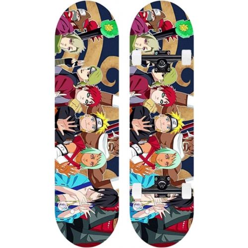  LDGGG Skateboards 31-inch Beginner Skateboard Adult Skateboard Complete Skateboards Ninja Fire 14