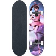 LDGGG Skateboards Complete Skateboard 31 Inches Beginner Skateboarding Adult Skateboard Online Games Series 28