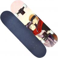 LDGGG Skateboards Complete Skateboard 31 Inches Beginner Professional Four-Wheel Short Board Toy Skateboard (Hit Anime 40)