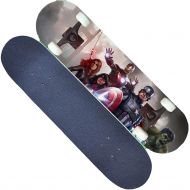 LDGGG Skateboards Complete Skateboard 31 Inch Beginner Children Adult Four Wheel Skateboard (Iron Man 10)
