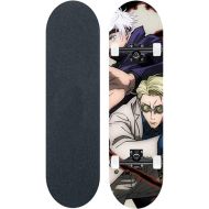 LDGGG Skateboards Complete Skateboard 31 Inches Beginner Skateboarding Adult Skateboard Incantation 28