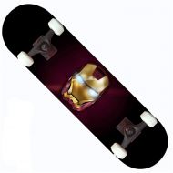 LDGGG Skateboards Complete Skateboard 31 Inch Beginner Children Adult Four Wheel Skateboard (Iron Man 2)