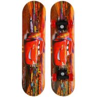LDGGG Skateboards 24 Inches Complete Skateboard Thickened Maple Junior Skateboard Childrens Skateboard Red Car