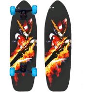 LDGGG Skateboards 27-inch Beginner Kids Flash Wheel Skateboard Complete Skateboard Animator 1