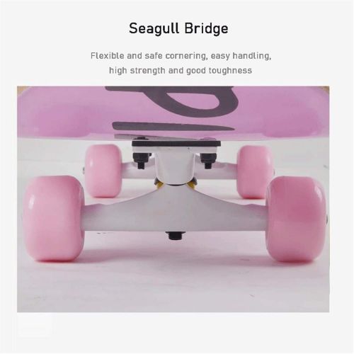  LDGGG Skateboards Complete Skateboard 31.4 Inch Sailor Moon Skateboard Beginner Children Adult Four Wheel Skateboard, (Beauty Girl Series 11)