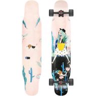 LDGGG Skateboards Complete Skateboard 46-inch Long Skateboard Professional Men and Women Adult Four-Wheel Dance Board Uh1139